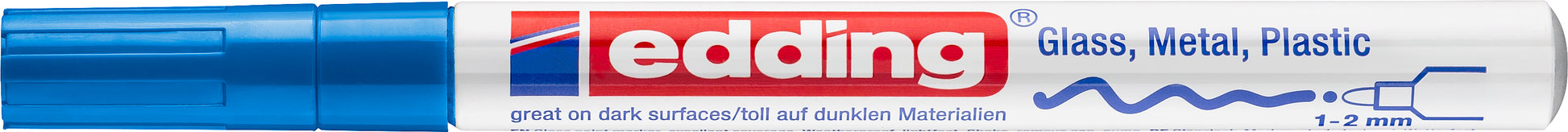 EDDING Paintmarker 751 CREA 1-2mm 751-3 CREA blau