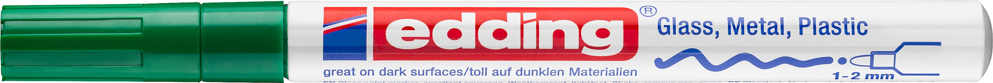 EDDING Paintmarker 751 CREA 1-2mm 751-4 CREA grün