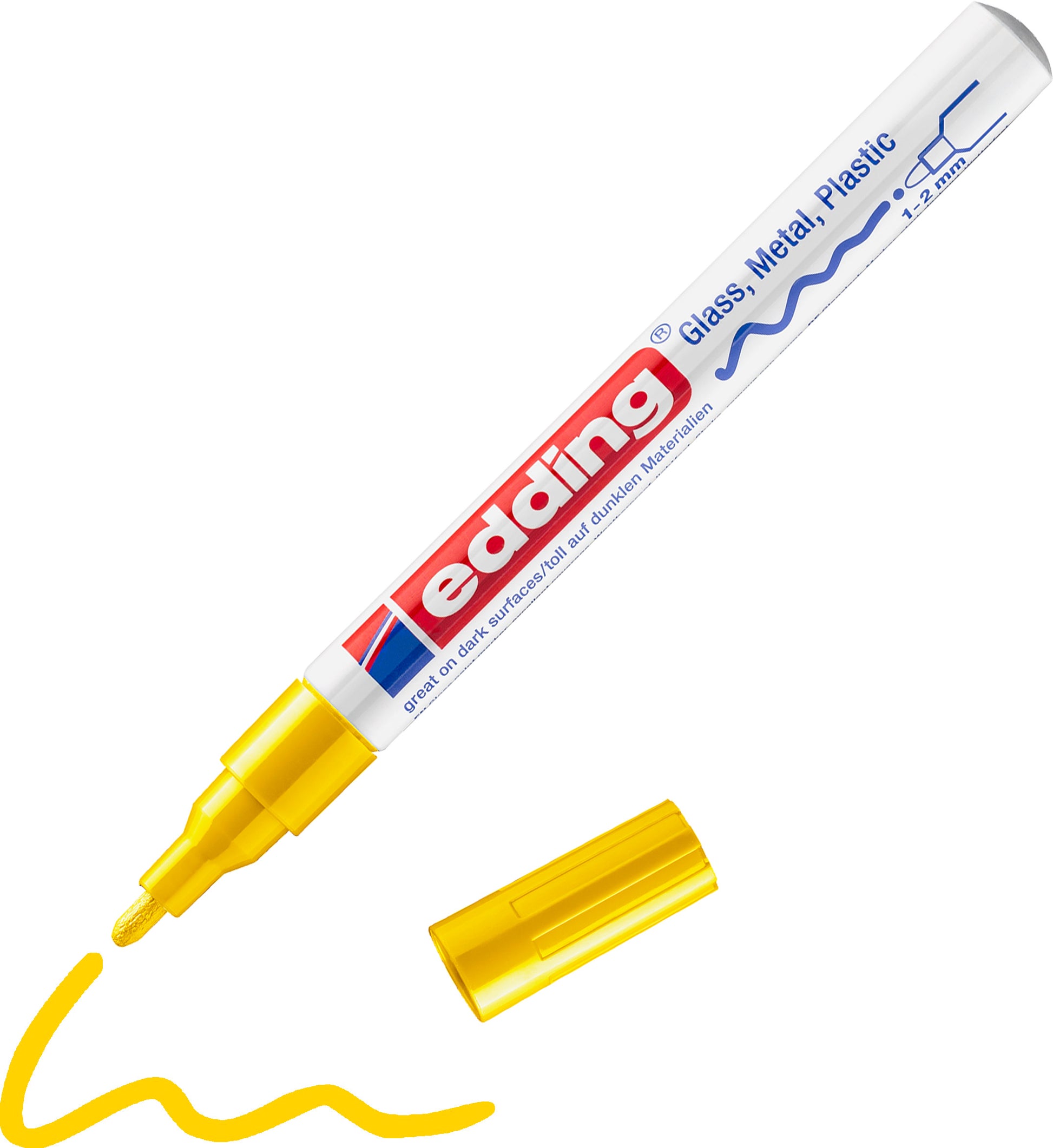 EDDING Paintmarker 751 CREA 1-2mm 751-5 CREA gelb