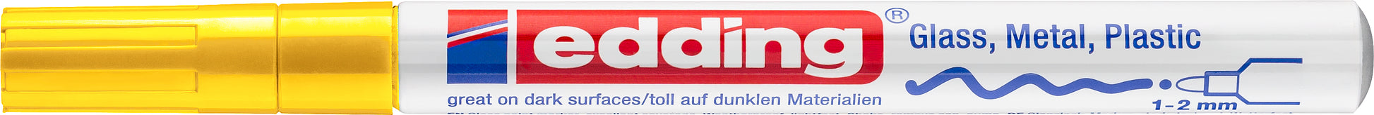 EDDING Paintmarker 751 CREA 1-2mm 751-5 CREA gelb