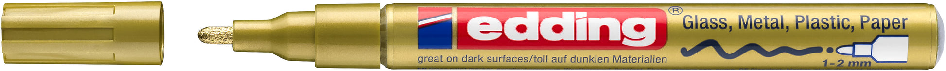 EDDING Paintmarker 751 CREA 1-2mm 751-53 CREA gold