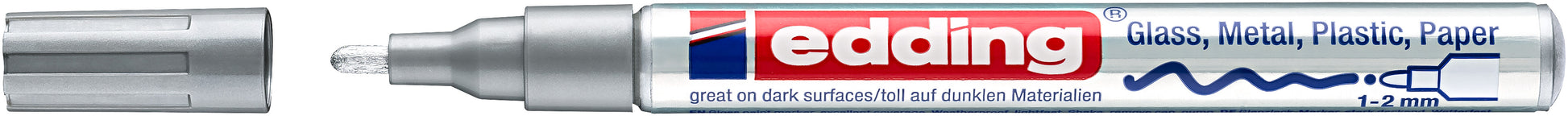 EDDING Paintmarker 751 CREA 1-2mm 751-54 CREA silber