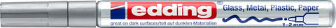 EDDING Paintmarker 751 CREA 1-2mm 751-54 CREA silber