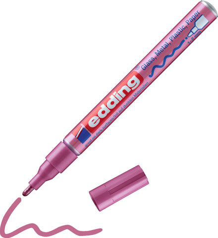 EDDING Paintmarker 751 CREA 1-2mm 751-79 CREA pink-metallic