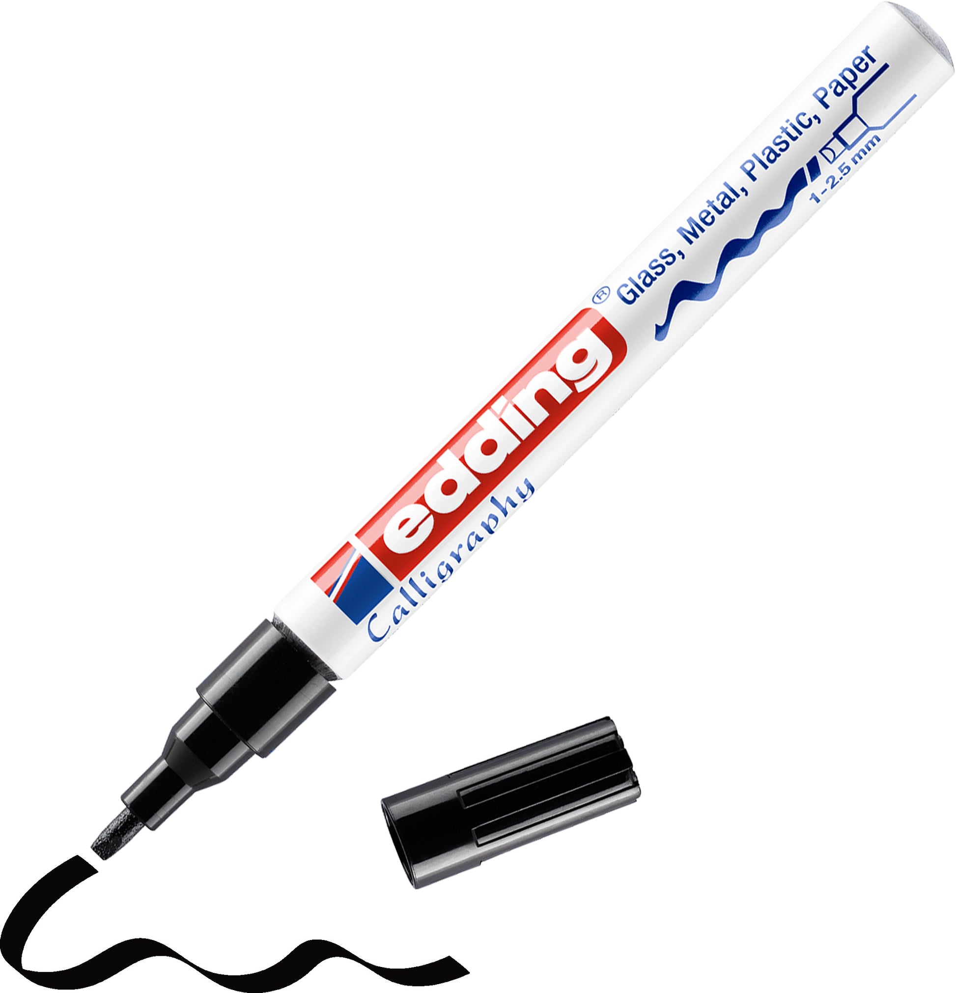 EDDING Lackmarker 753 753 schwarz