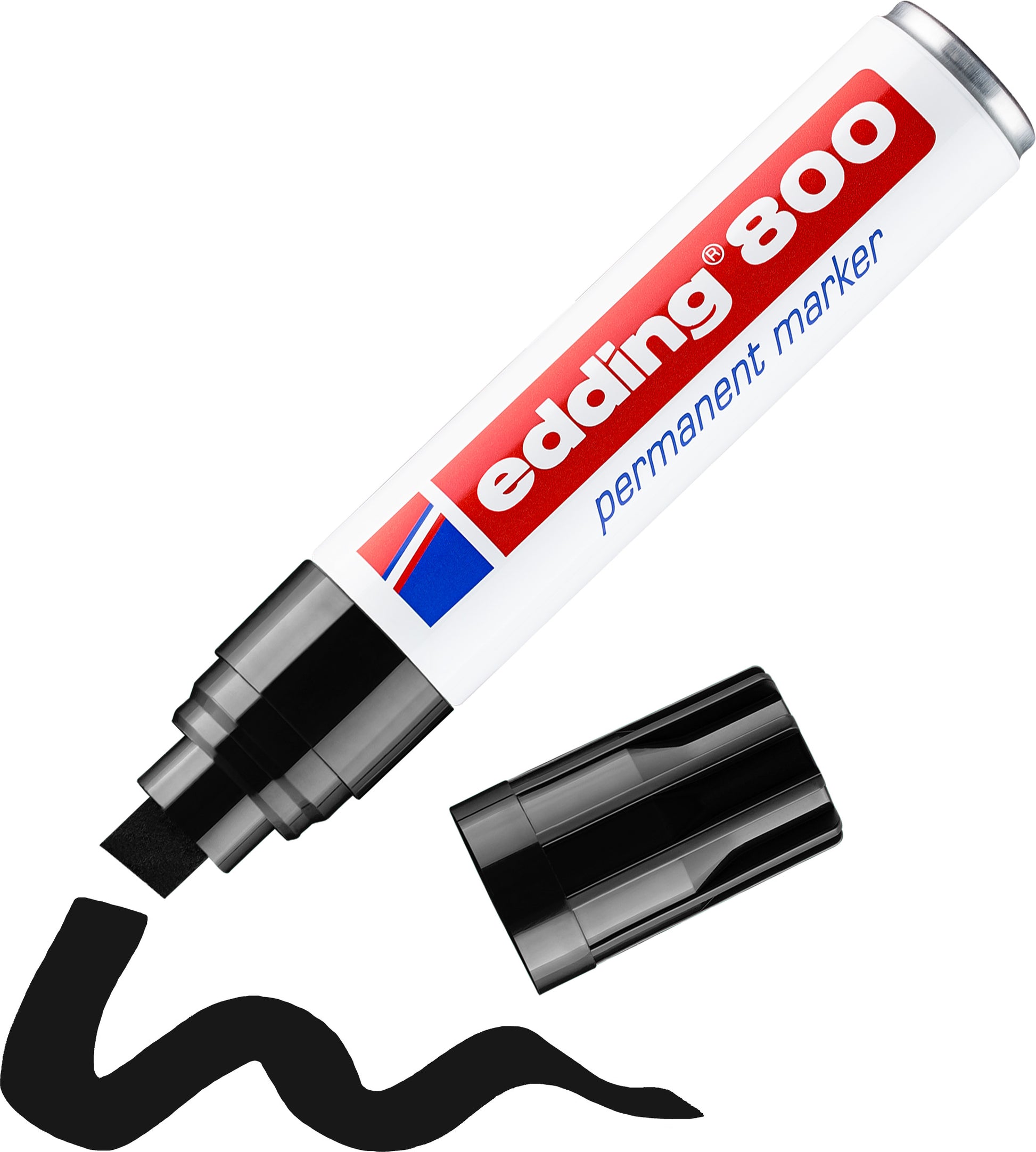 EDDING Permanent Marker 800 4-12mm 800-1 schwarz