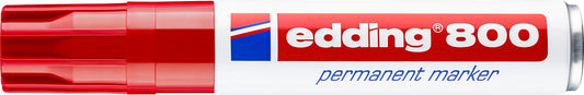 EDDING Permanent Marker 800 4-12mm 800-2 rot