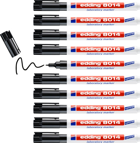 EDDING Labor Marker 8014 8014-01 schwarz, 1.00mm