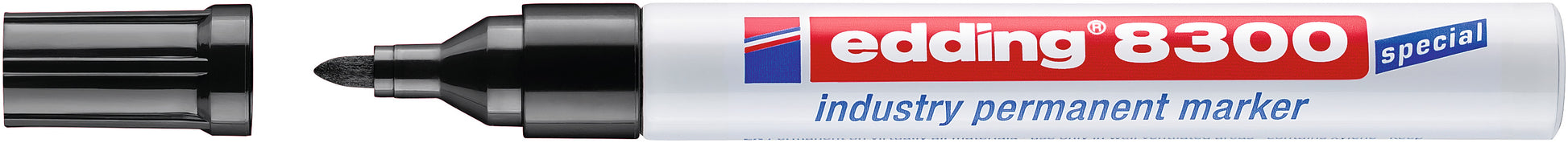 EDDING Permanent Marker 8300 1,5-3mm 8300-1 schwarz