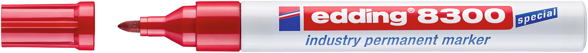 EDDING Permanent Marker 8300 1,5-3mm 8300-2 rot