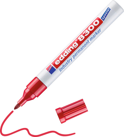 EDDING Permanent Marker 8300 1,5-3mm 8300-2 rot
