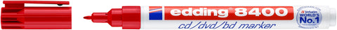 EDDING CD-Marker 8400 0,5-1mm 8400-2 rot