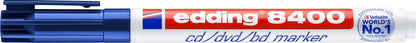 EDDING CD-Marker 8400 0,5-1mm 8400-3 blau
