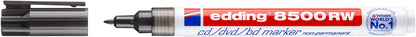 EDDING Marker 8500RW CD/DVD/BD 1mm 8500-1 schwarz non-perm.