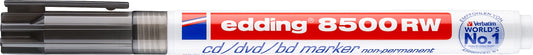 EDDING Marker 8500RW CD/DVD/BD 1mm 8500-1 schwarz non-perm.