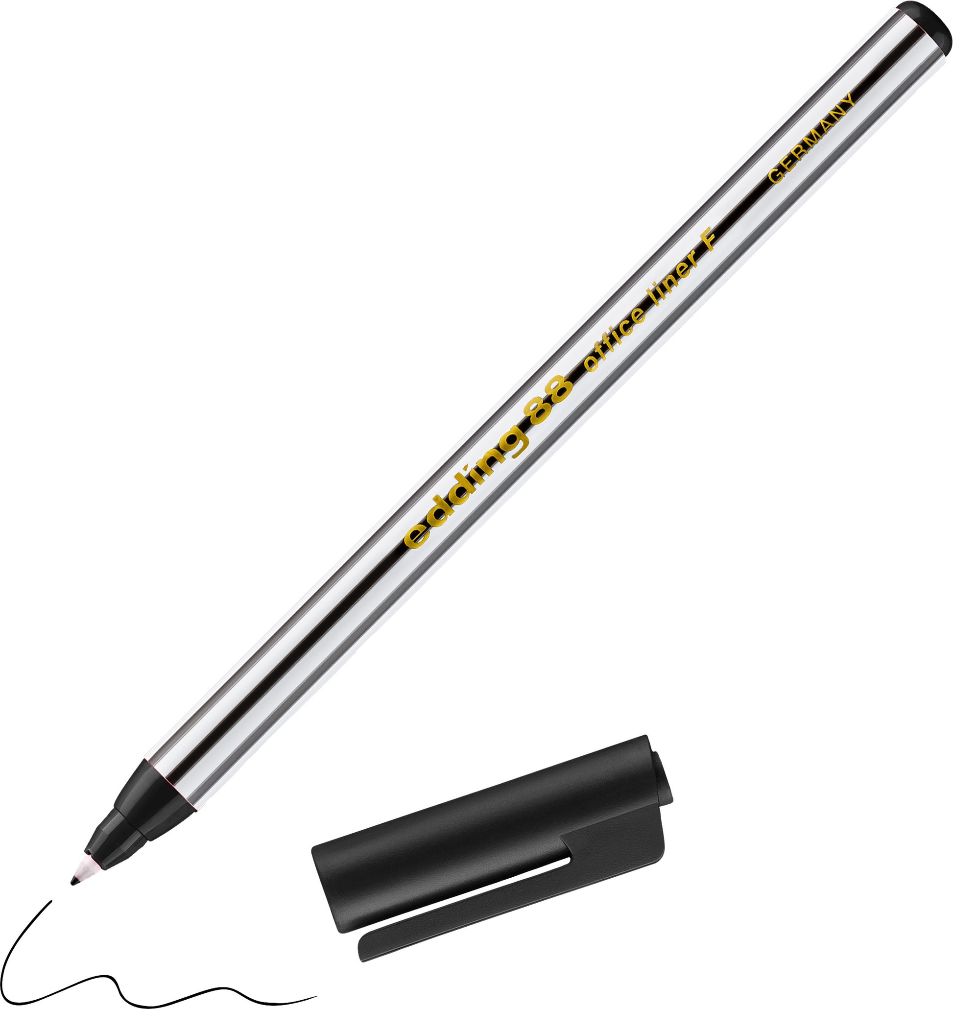 EDDING Fineliner 88 officeliner 0,6mm 88-1 schwarz