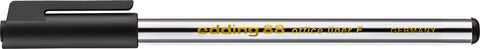 EDDING Fineliner 88 officeliner 0,6mm 88-1 schwarz