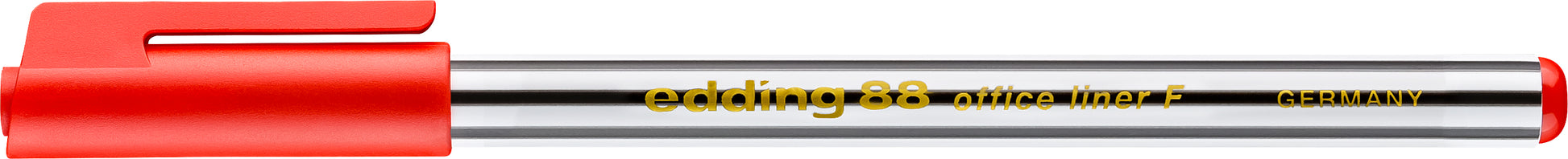 EDDING Fineliner 88 officeliner 0,6mm 88-2 rot
