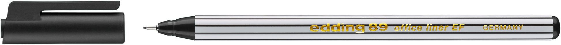 EDDING Fineliner 89 officeliner 0,3mm 89-1 schwarz