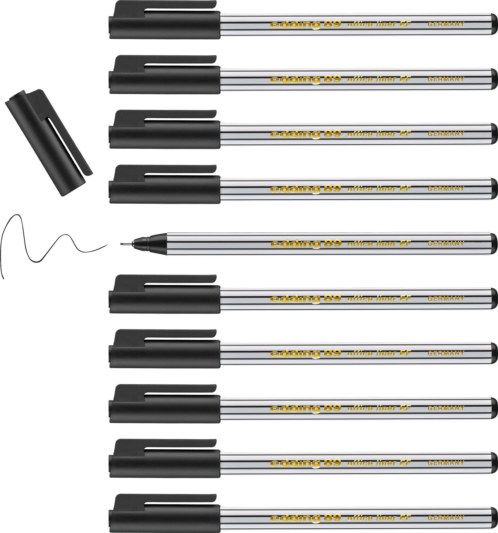 EDDING Fineliner 89 officeliner 0,3mm 89-1 schwarz