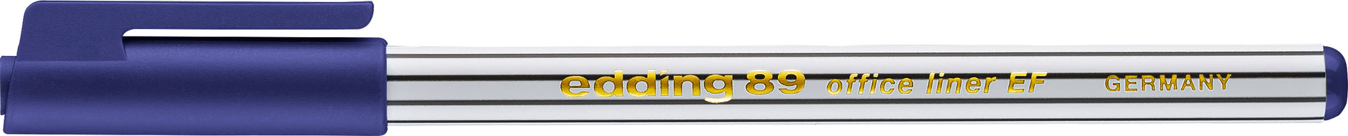 EDDING Fineliner 89 officeliner 0,3mm 89-3 blau