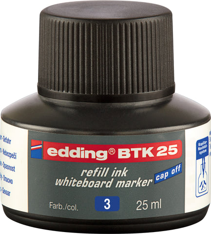 EDDING Nachfülltusche BTK25 BTK-25-3 blau