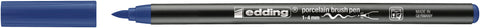 EDDING Porzellanmarker 4200 1-4mm E-4200 stahlblau