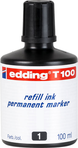 EDDING Tinte 100ml T-100-1 schwarz