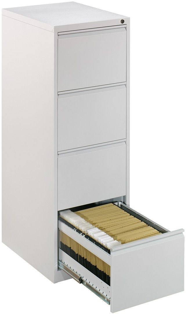 EDGY HR-Schrank 3404 4 Schubladen schmal, grau