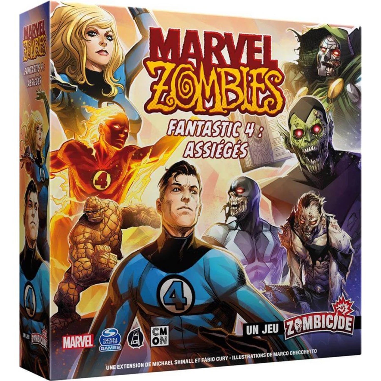 MARVEL ZOMBIES FANTASTIC 4 UNDER SIEGE (FR)