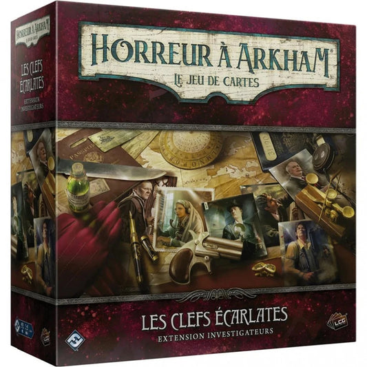 HORREUR A ARKHAM JCE LES CLEFS ECARLATES (INVESTIGATEURS) (F