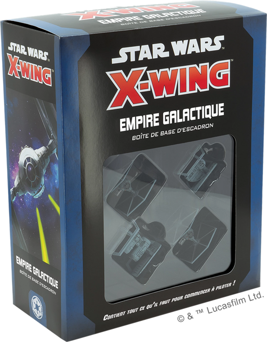 SW X-WING 2.0 EMPIRE GALACTIQUE ESCADRON (BASE) (FR)