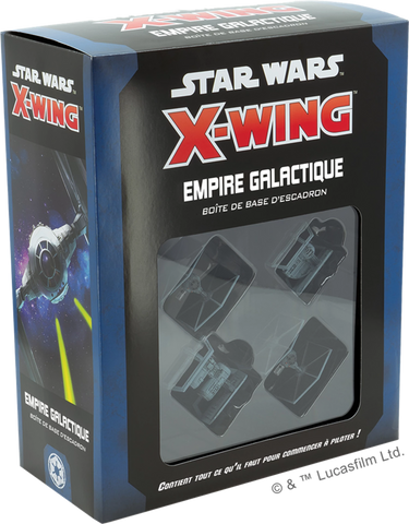 SW X-WING 2.0 EMPIRE GALACTIQUE ESCADRON (BASE) (FR)