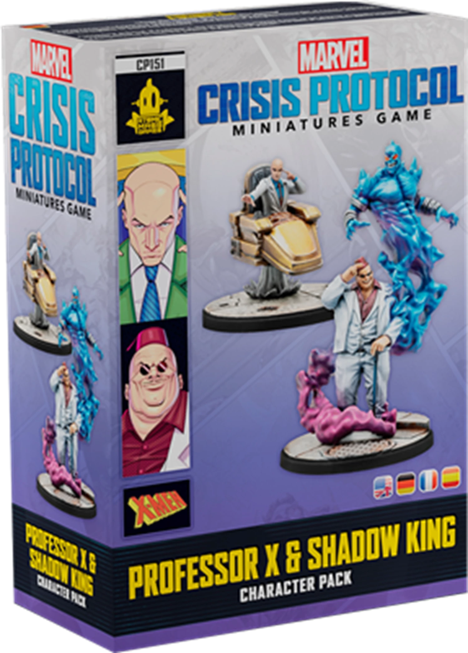 MARVEL CRISIS PROTOCOL PROFESSOR X & SHADOW KING (FR-DE-EN-E