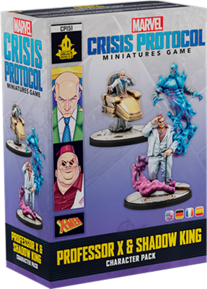 MARVEL CRISIS PROTOCOL PROFESSOR X & SHADOW KING (FR-DE-EN-E