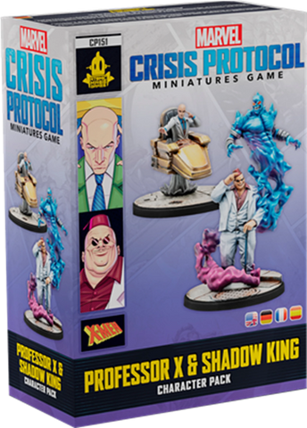 MARVEL CRISIS PROTOCOL PROFESSOR X & SHADOW KING (FR-DE-EN-E