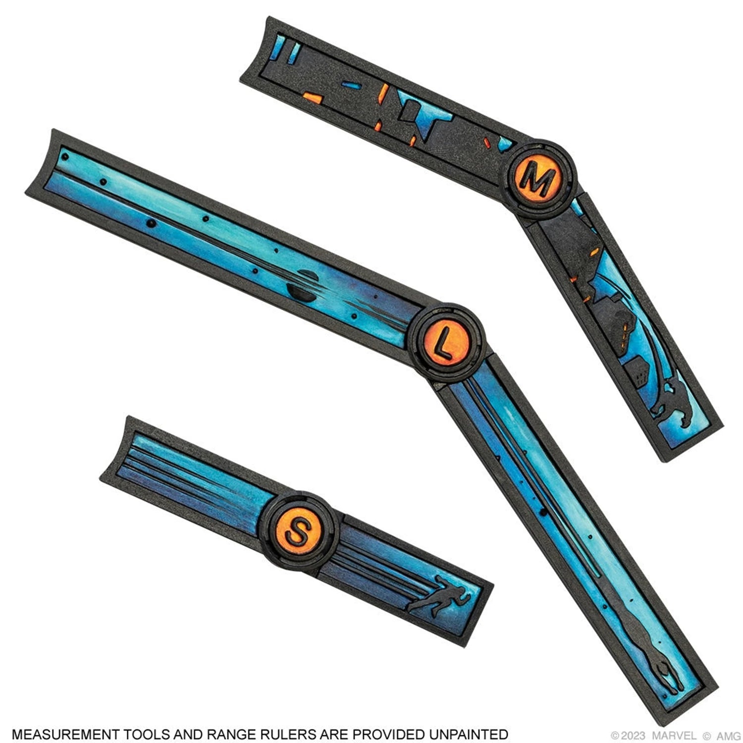 MARVEL CRISIS PROTOCOL MOVEMENT AND RANGE TOOL PACK (DE-EN-E