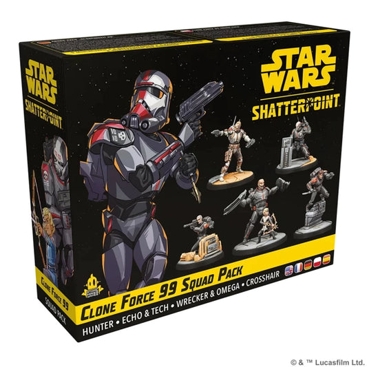SW SHATTERPOINT CLONE FORCE 99 SQUAD PACK (FR-DE-EN-ES-PL)
