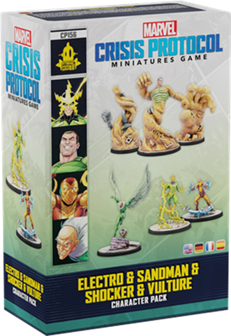 MCP ELECTRO/SANDMAN/SHOCKER/VULTURE (FR-DE-EN-ES)