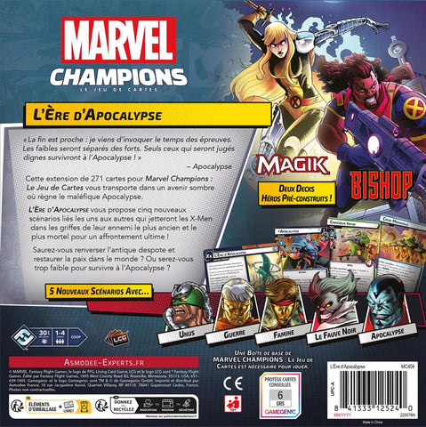 MARVEL CHAMPIONS L'ERE D'APOCALYPSE (FR)