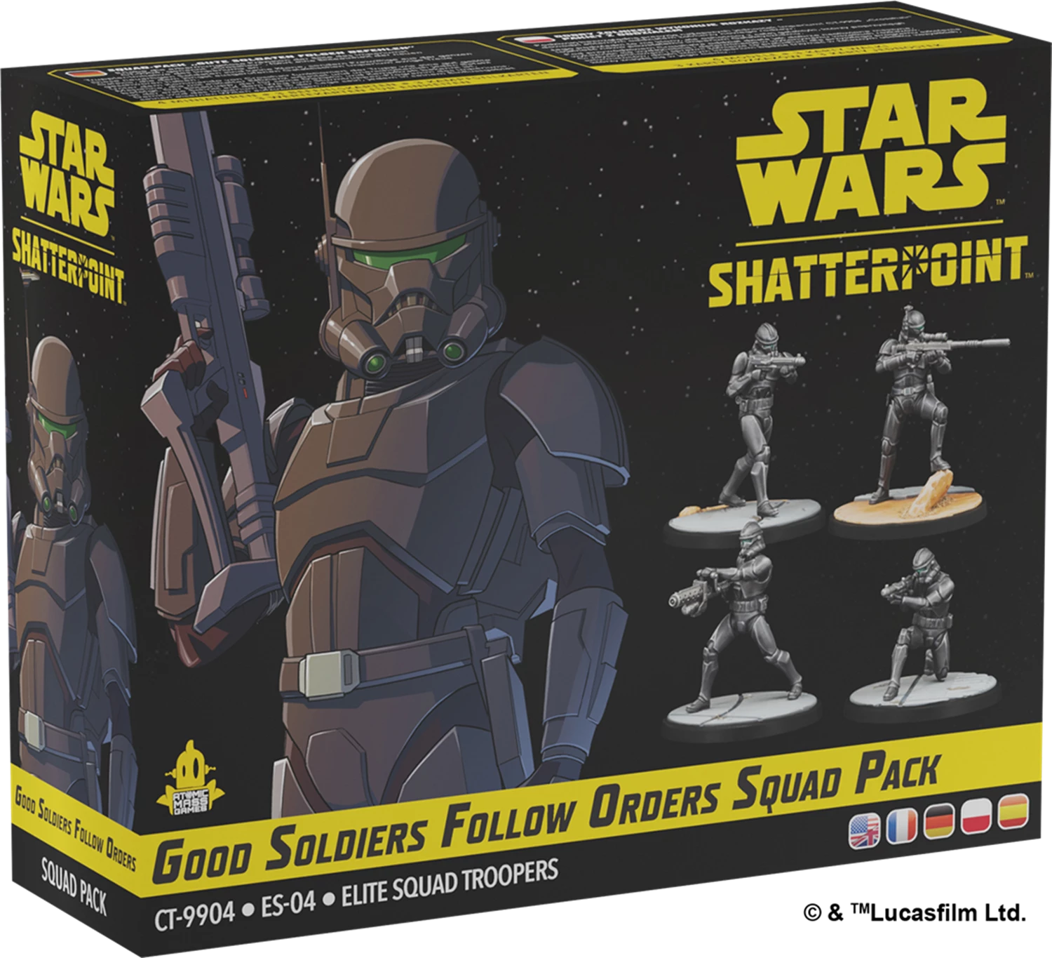 SW SHATTERPOINT GOOD SOLDIERS FOLLOW ORDERS SQUAD PACK (FR-D