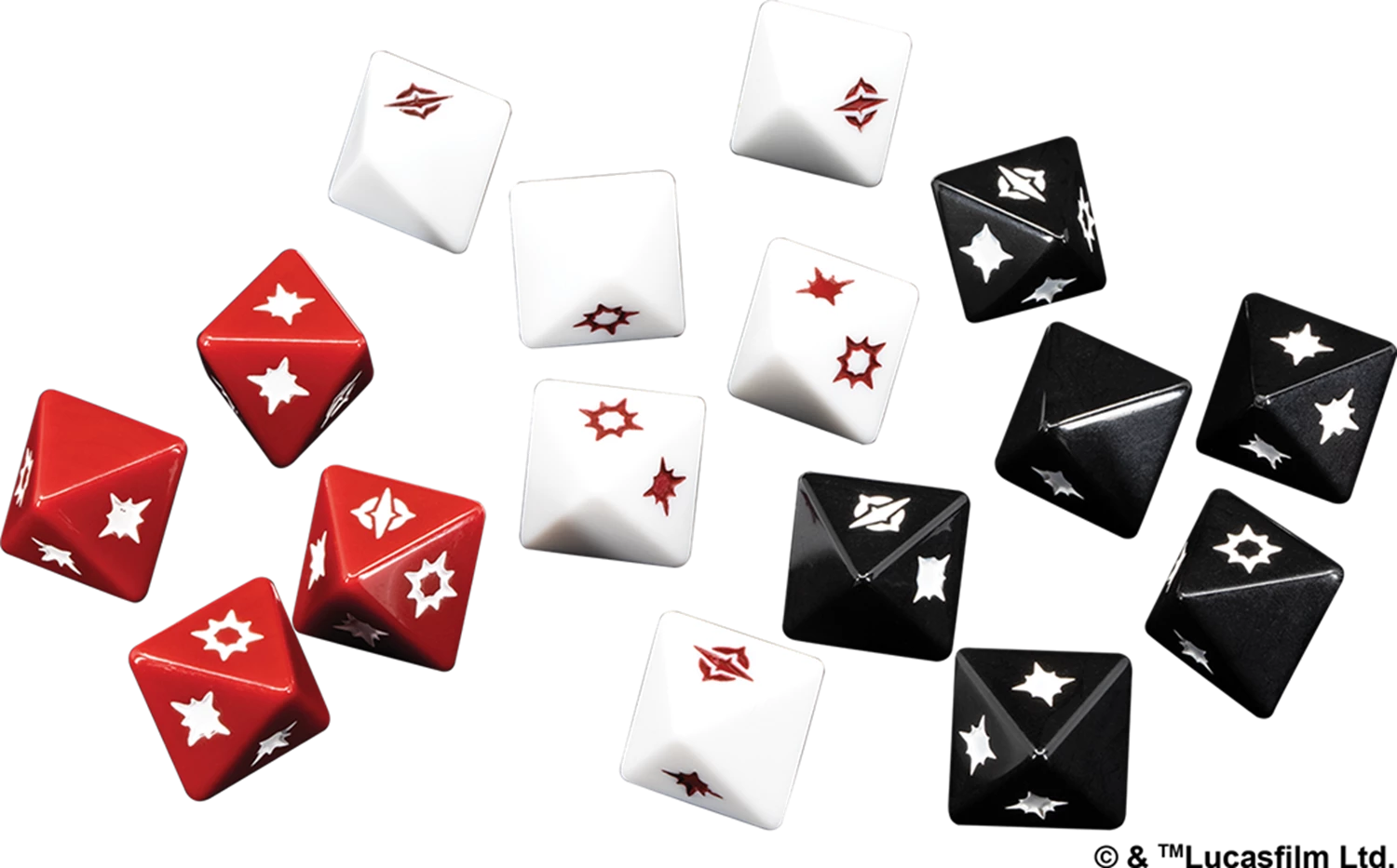 SW LEGION PACK DE DES D’ATTAQUE (FR-DE-EN-ES)