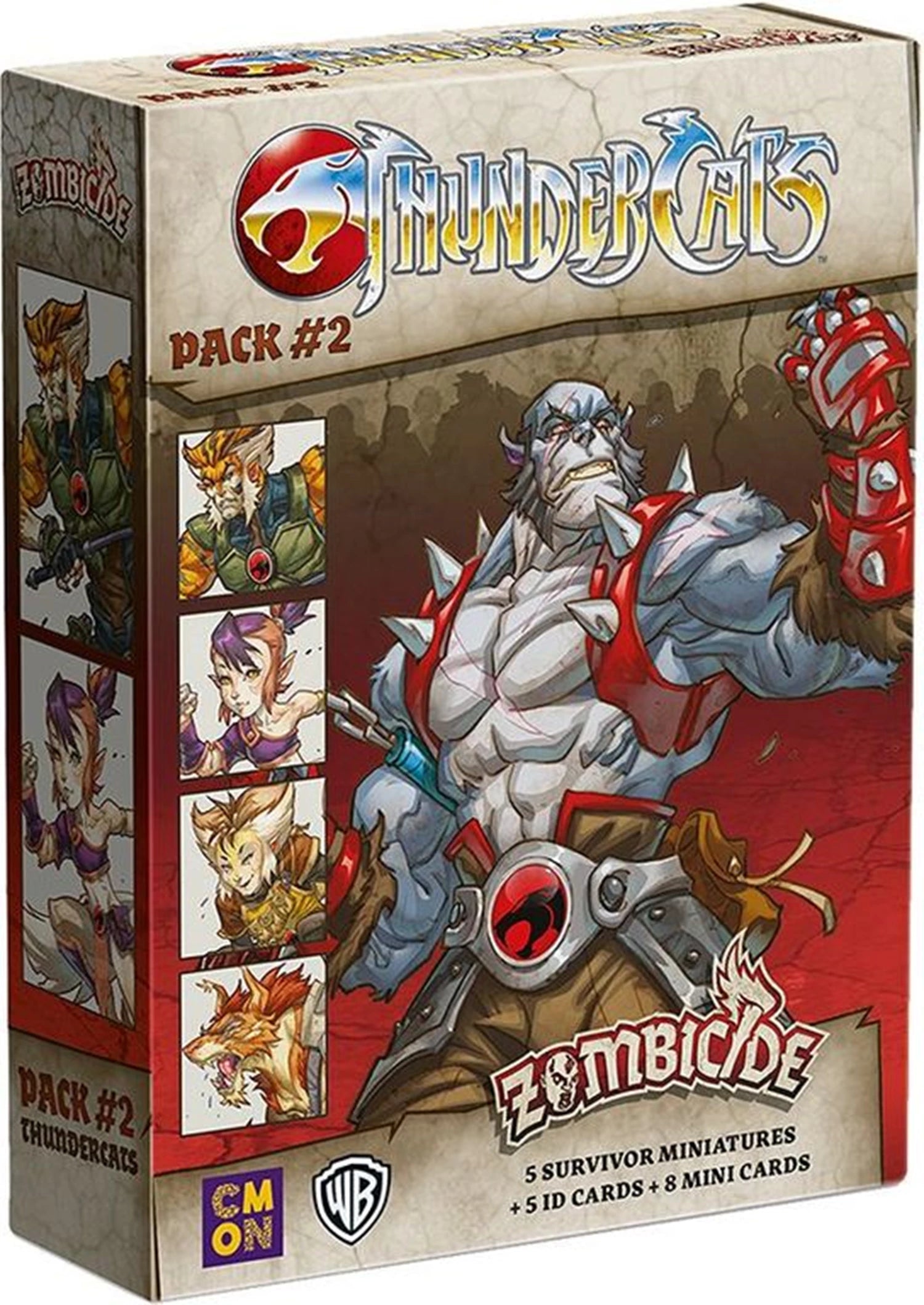 ZOMBICIDE BLACK PLAGUE THUNDERCATS PACK #2 (ML)