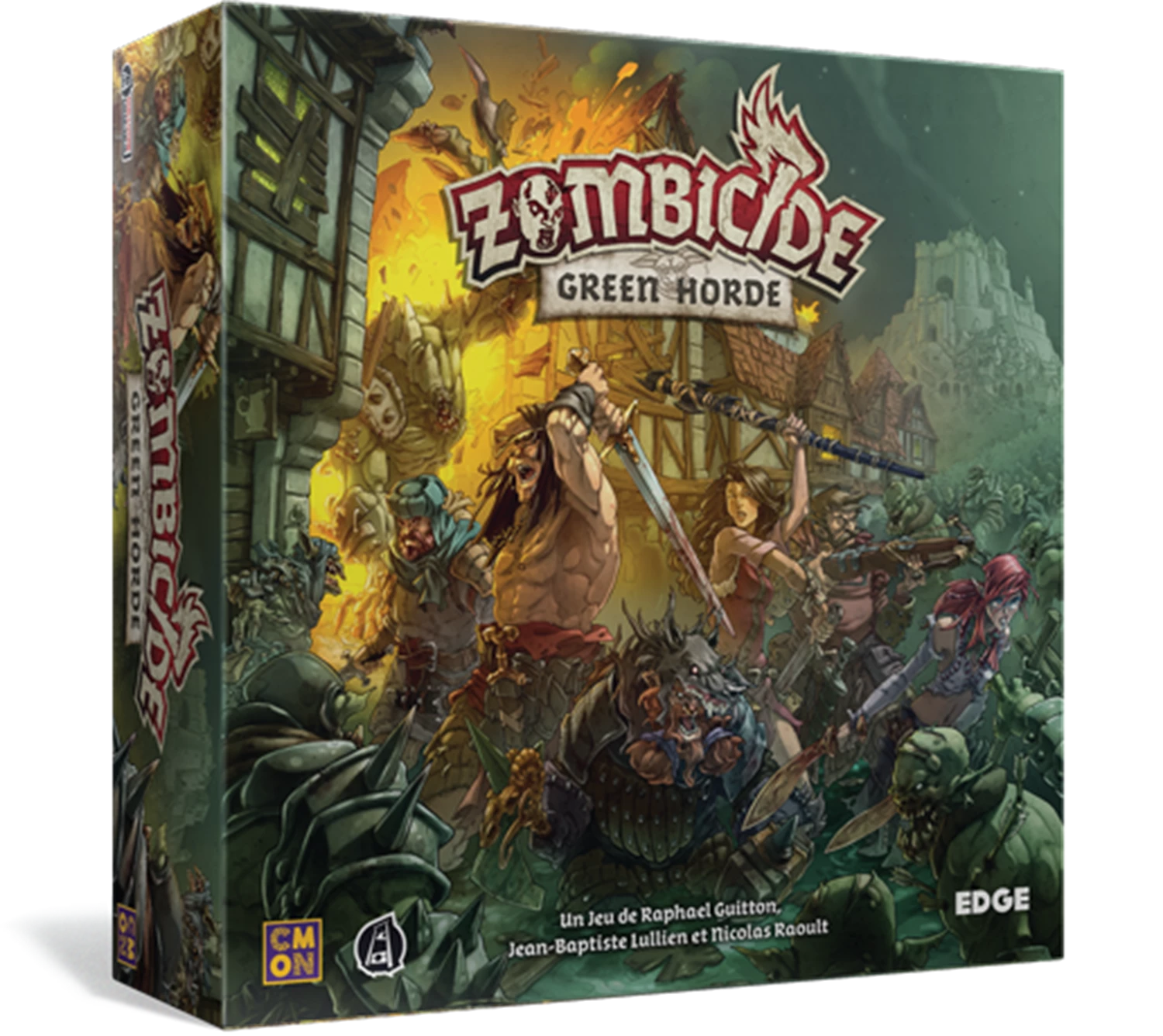 ZOMBICIDE BLACK PLAGUE GREEN HORDE (FR)