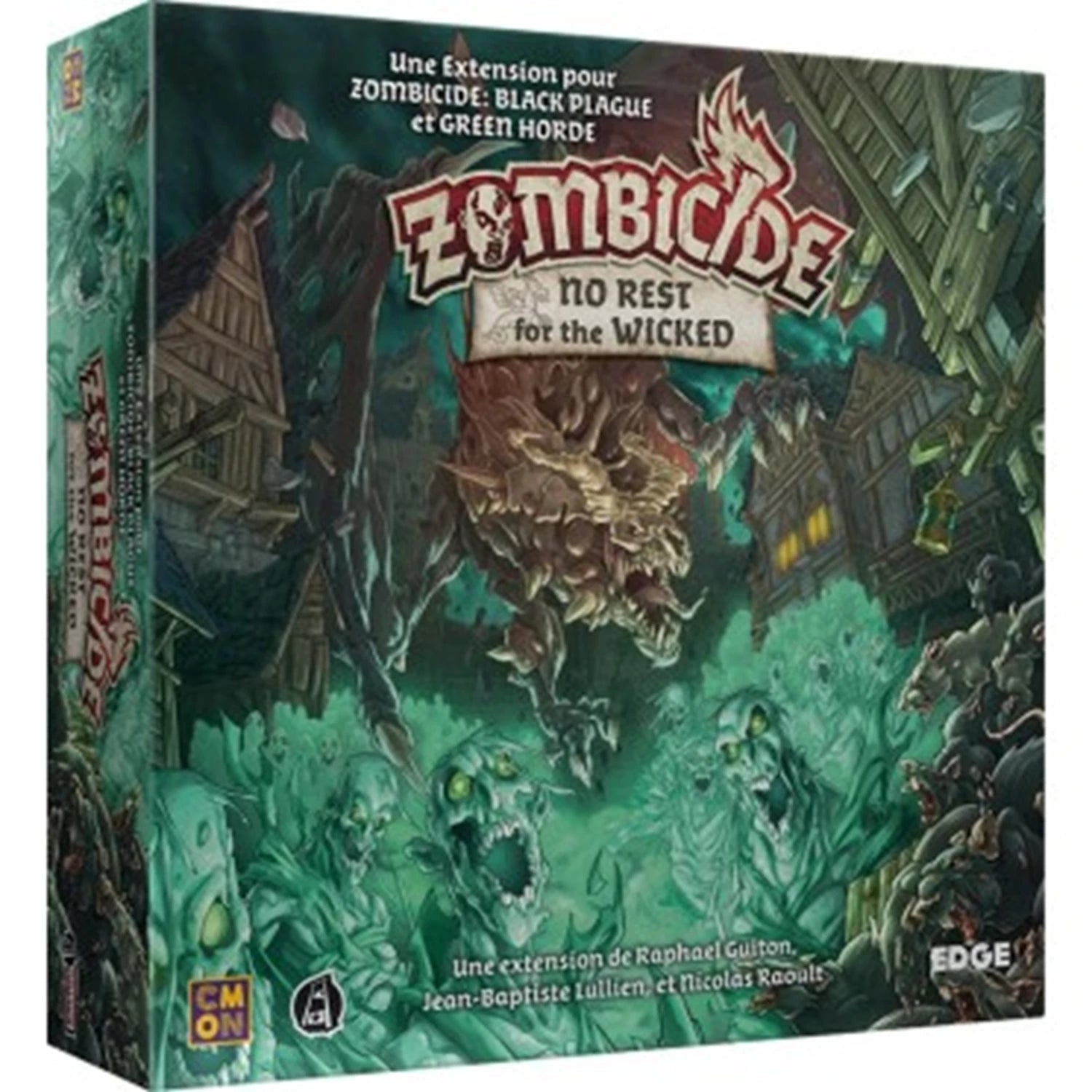 ZOMBICIDE BLACK PLAGUE NO REST FOR THE WICKED (FR)