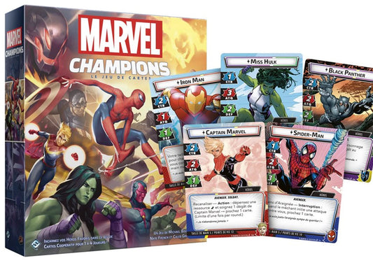 MARVEL CHAMPIONS LE JEU DE CARTES (FR)