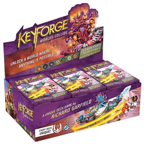 KEYFORGE COLLISION DES MONDES DECK DISPLAY 12PCS (FR)