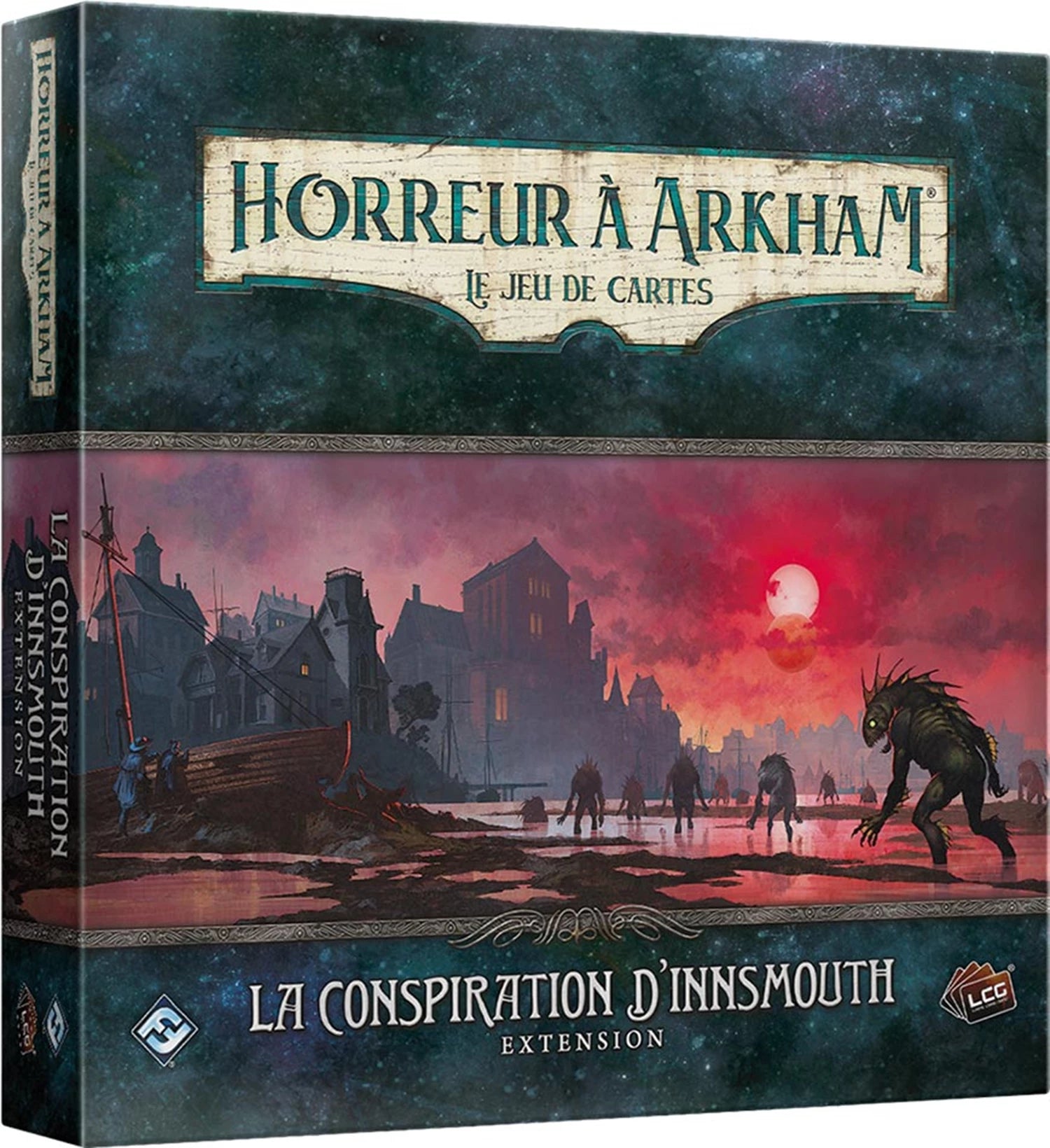 HORREUR A ARKHAM JCE LA CONSPIRATION D'INNSMOUTH (FR)