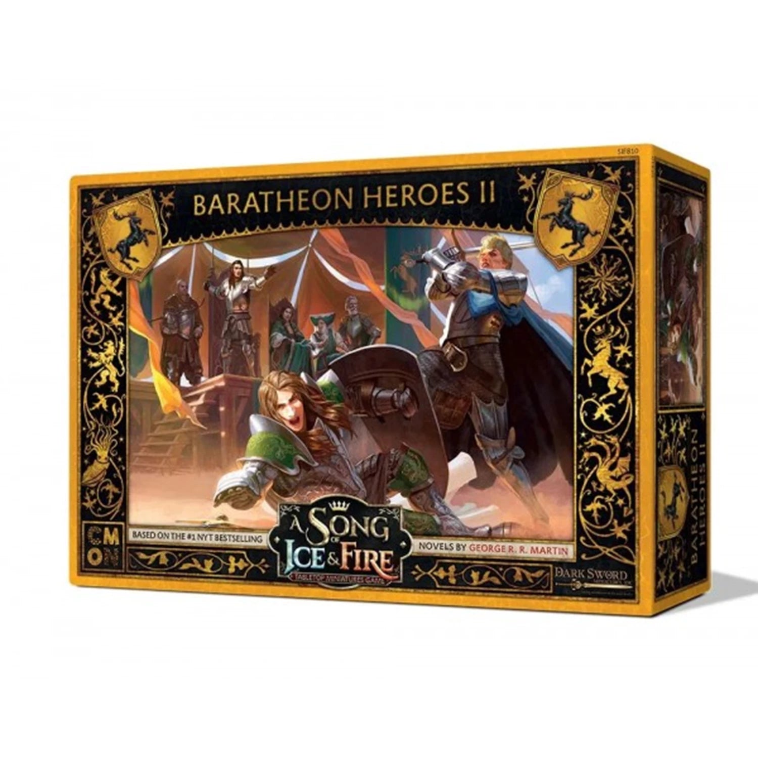 TDF LE TRONE DE FER HEROS BARATHEON N°2 (FR-DE-ES)