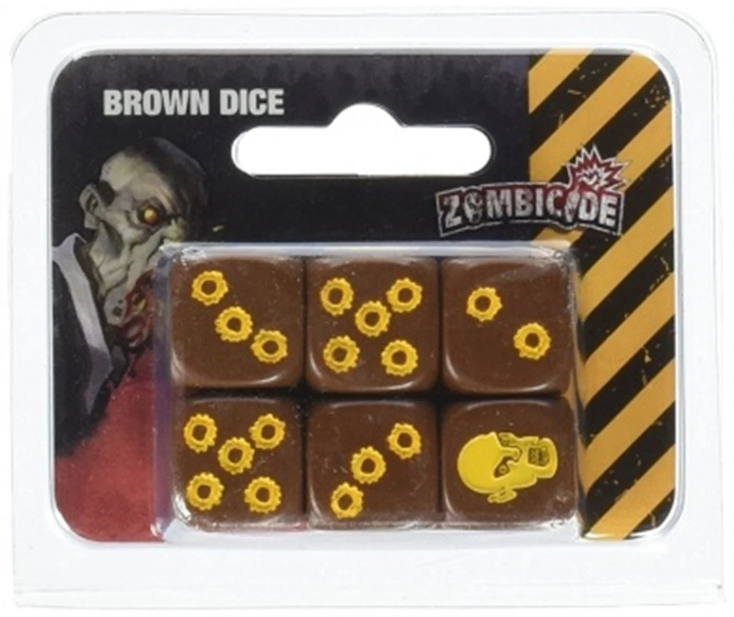 ZOMBICIDE SET DE DES MARRON (FR)